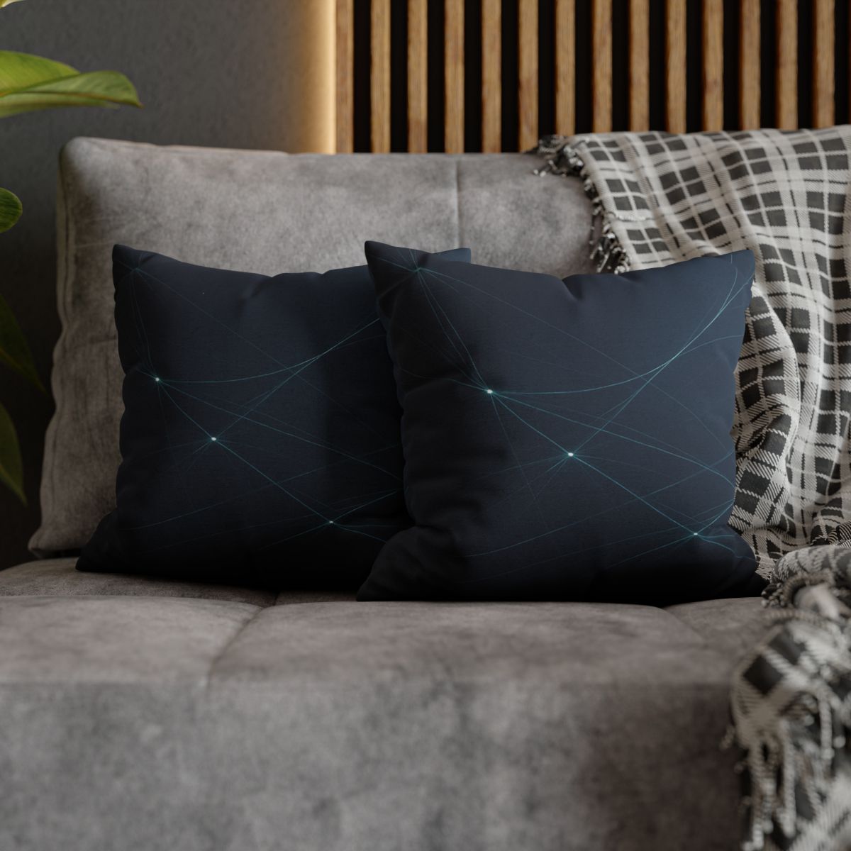 Cosmic Web Silk Filaments stylish decorative pillowcases