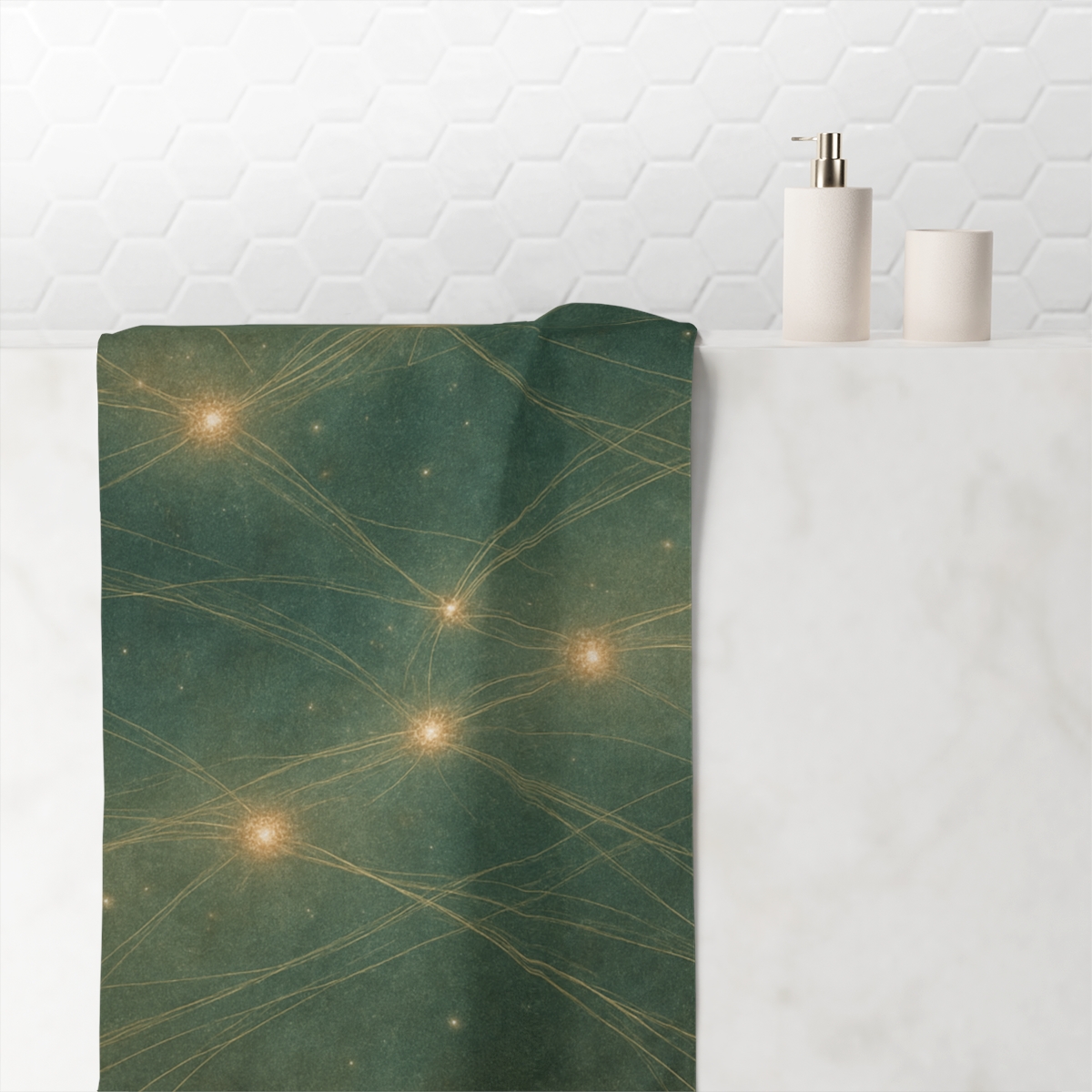 Cosmic Web Tapestry comfortable face towels