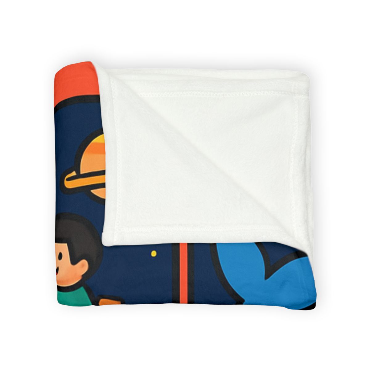 Cosmic Whale Classroom custom blankets