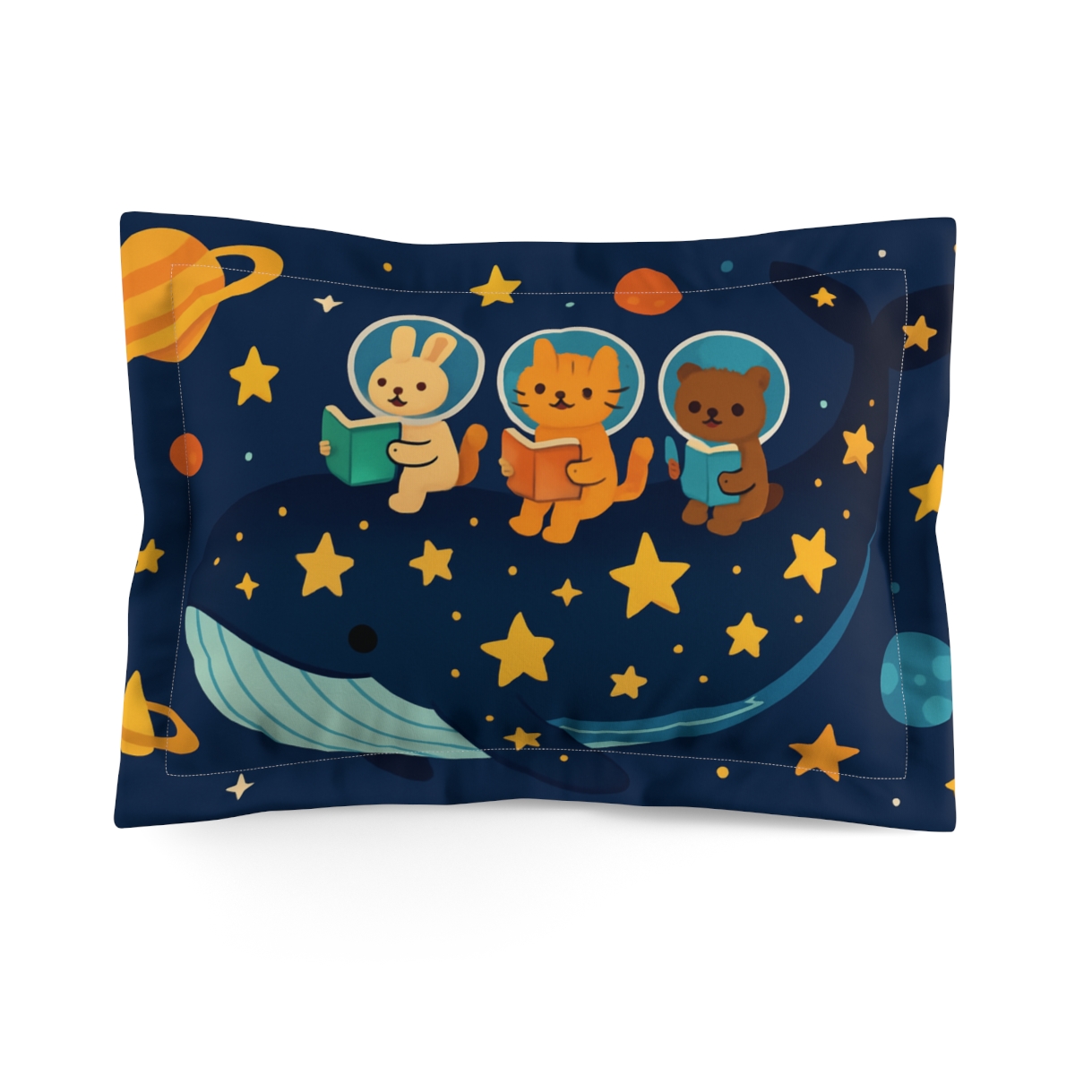 Cosmic Whale School Parade gift pillows for home