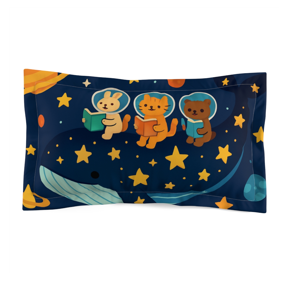 Cosmic Whale School Parade gift pillows for home