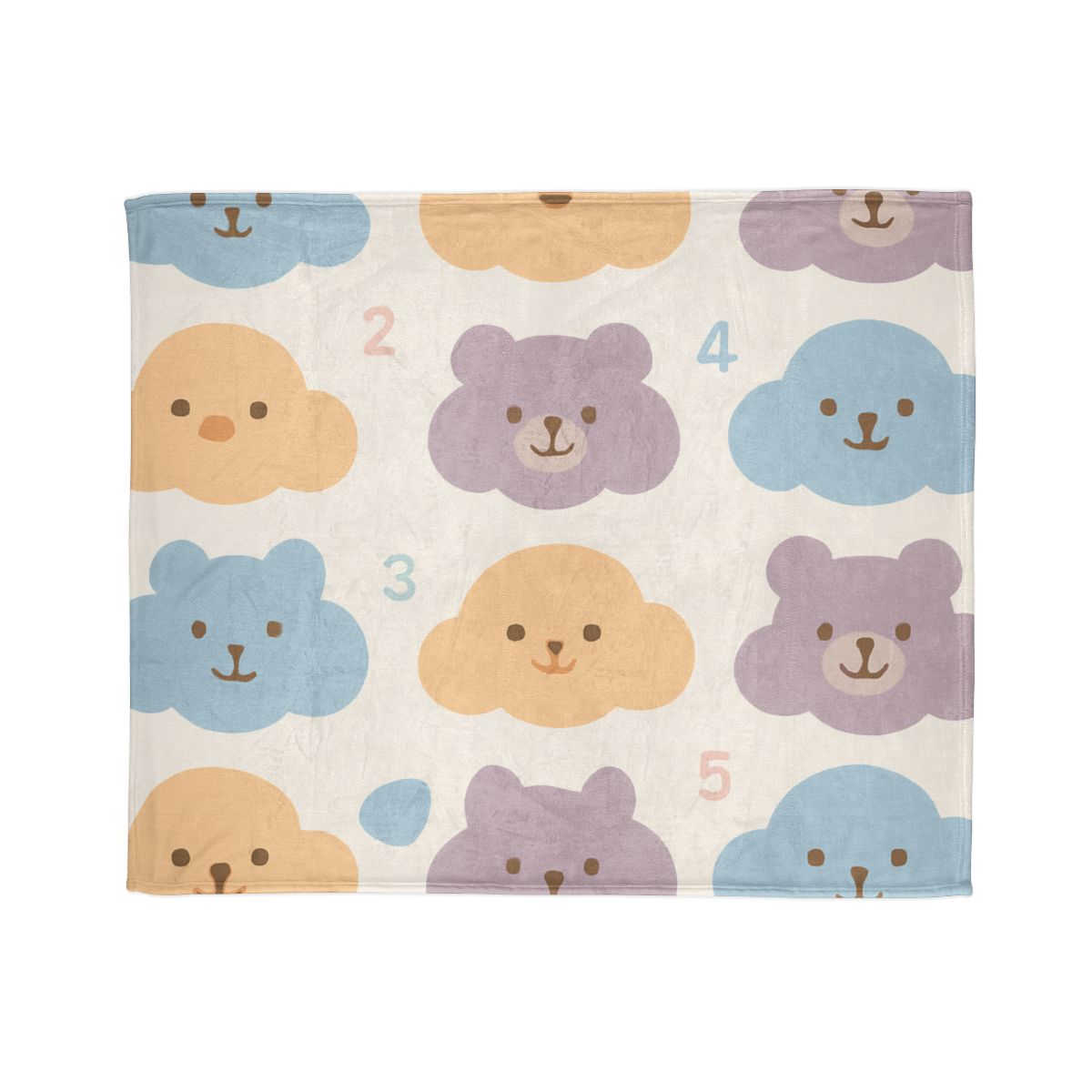 Counting Cloud Critters Blanket