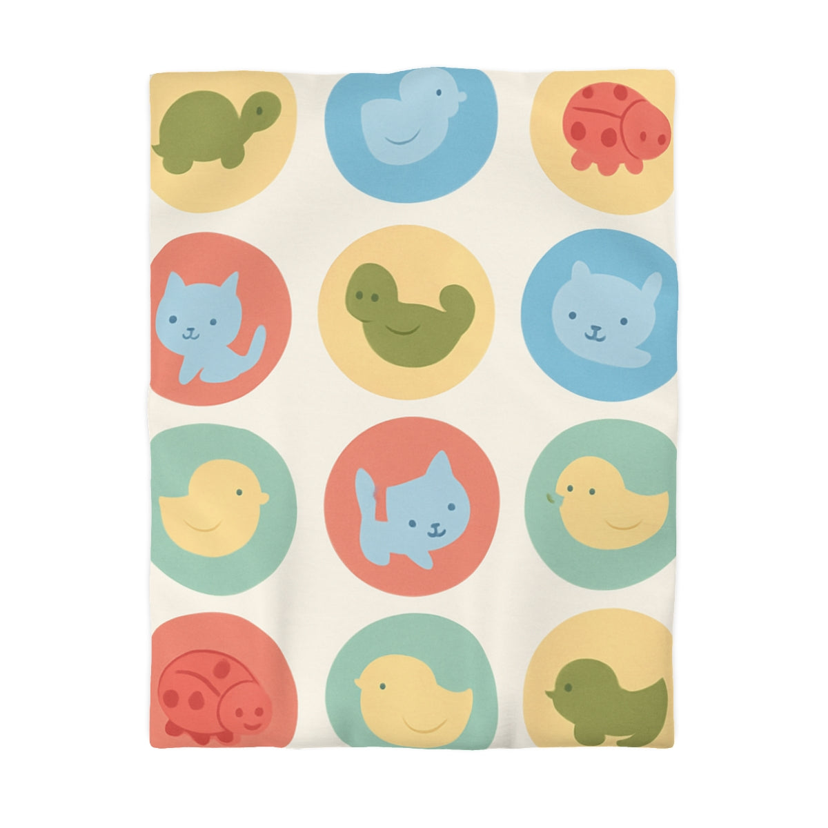 Counting Critters in Cozy Circles Duvet