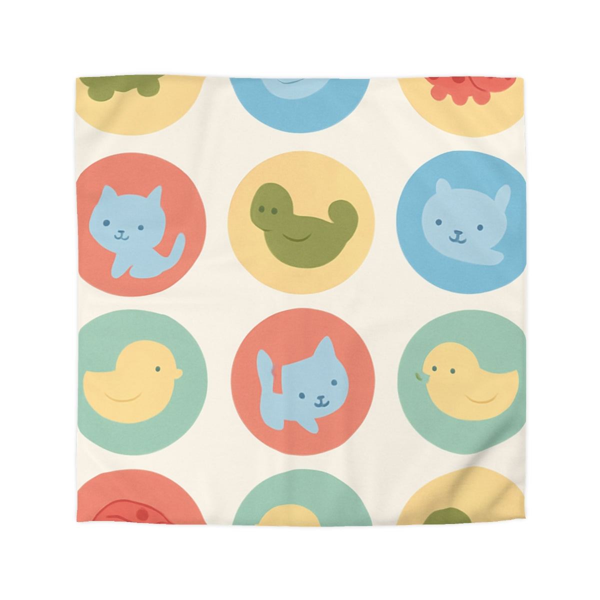 Counting Critters in Cozy Circles Duvet