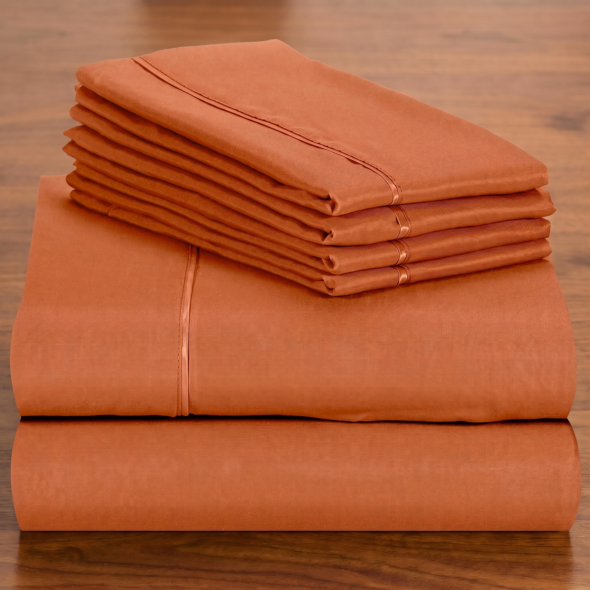 Pack Of 4 Cooling Bed Sheet Set With Deep Pockets