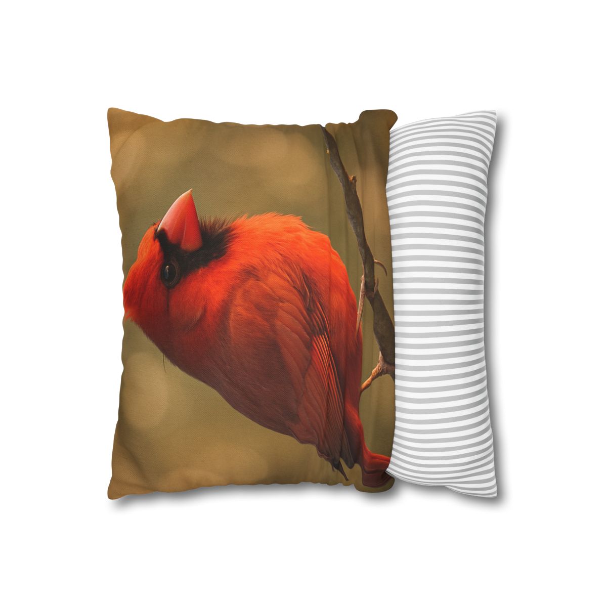 Crimson Pulse Northern Cardinal trendy patterned pillow cases