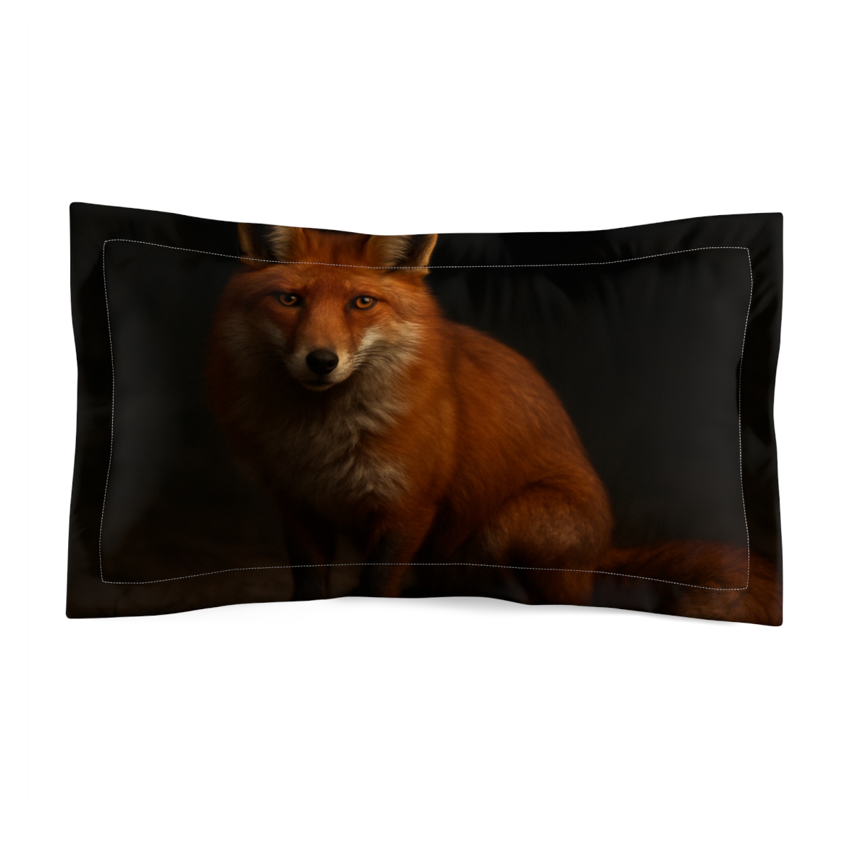 Crimson Shadow Red Fox gift pillows for home
