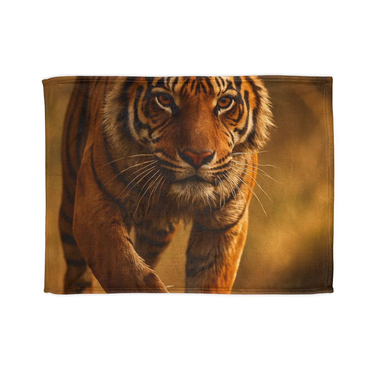 Crimson Stride Tiger custom blankets