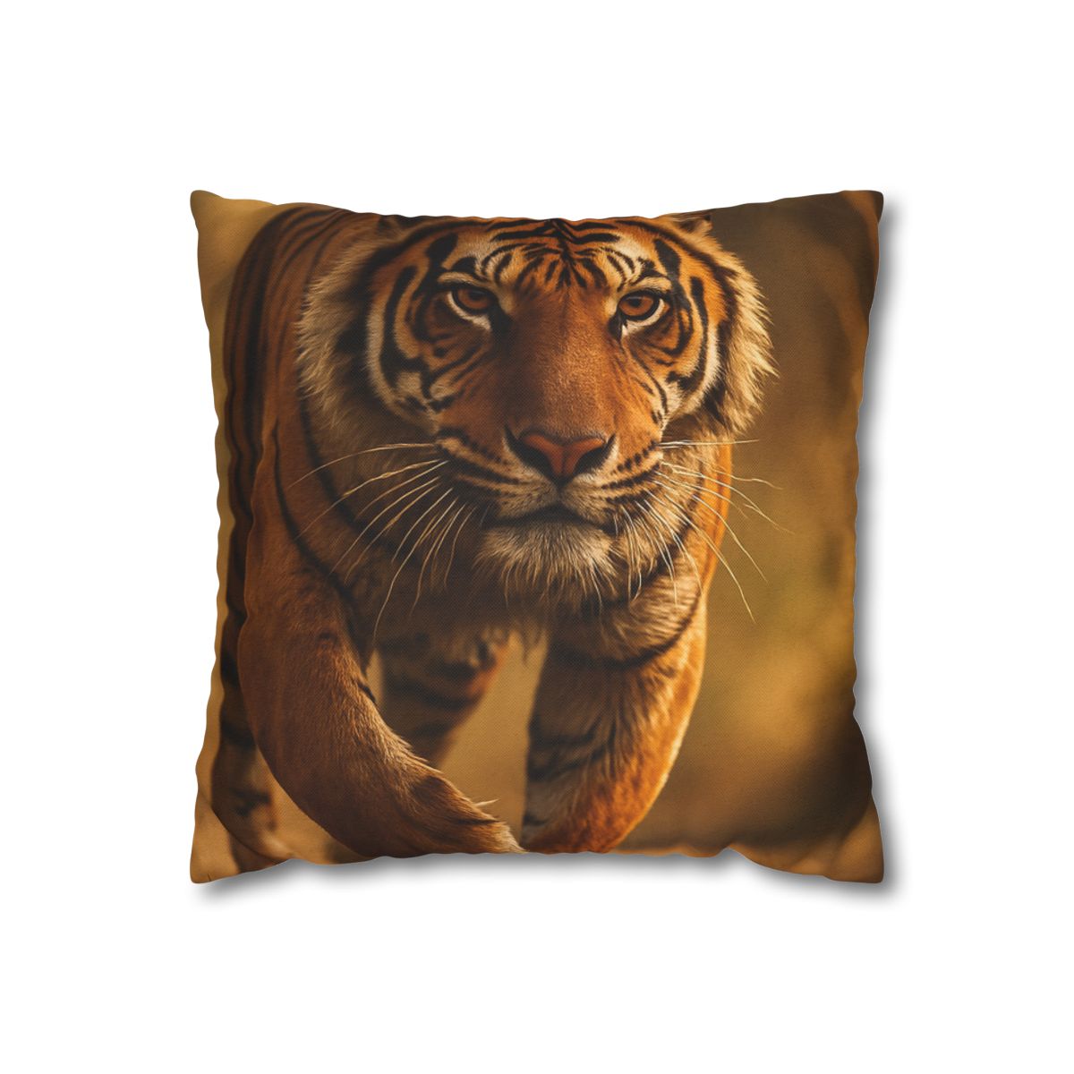 Crimson Stride Tiger custom pillow cases