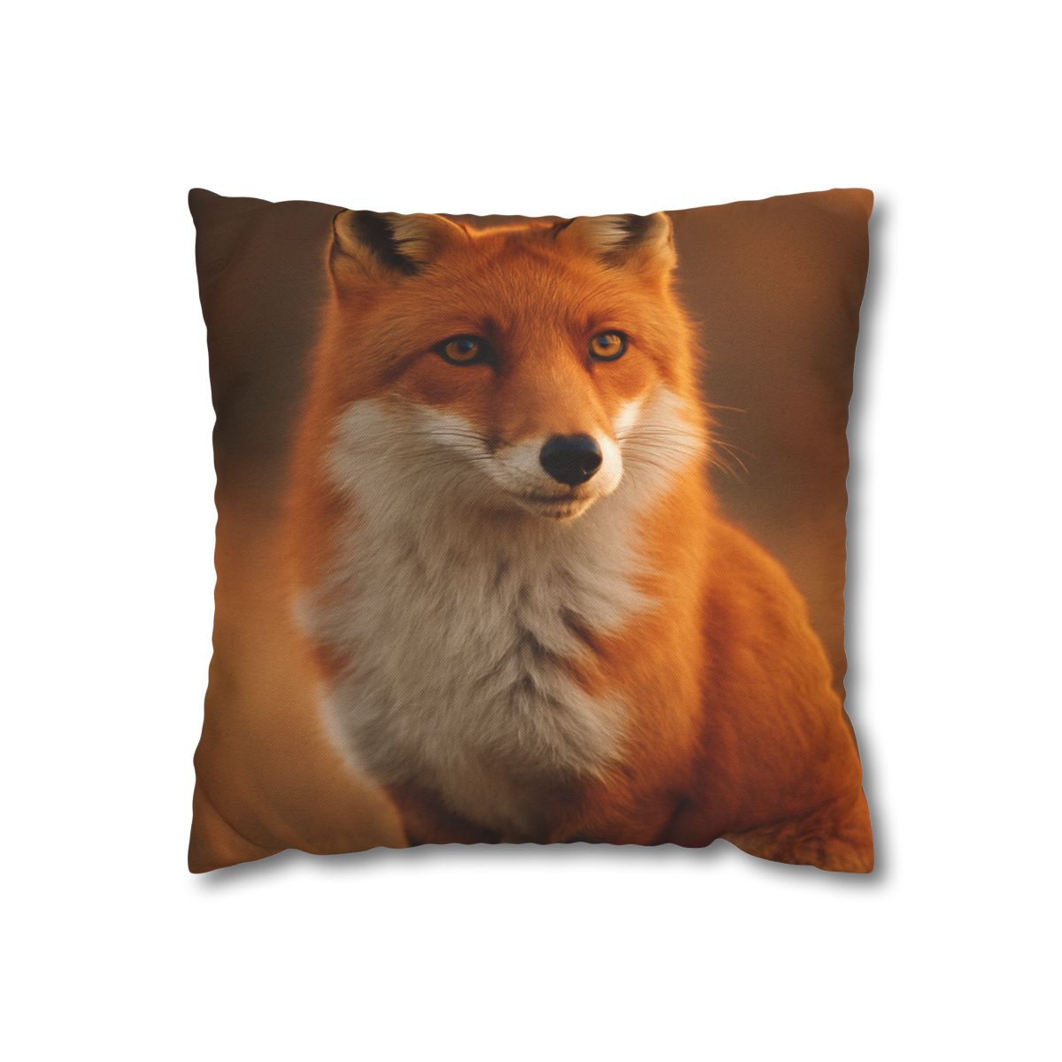 Crimson Whisper Red Fox custom pillow cases