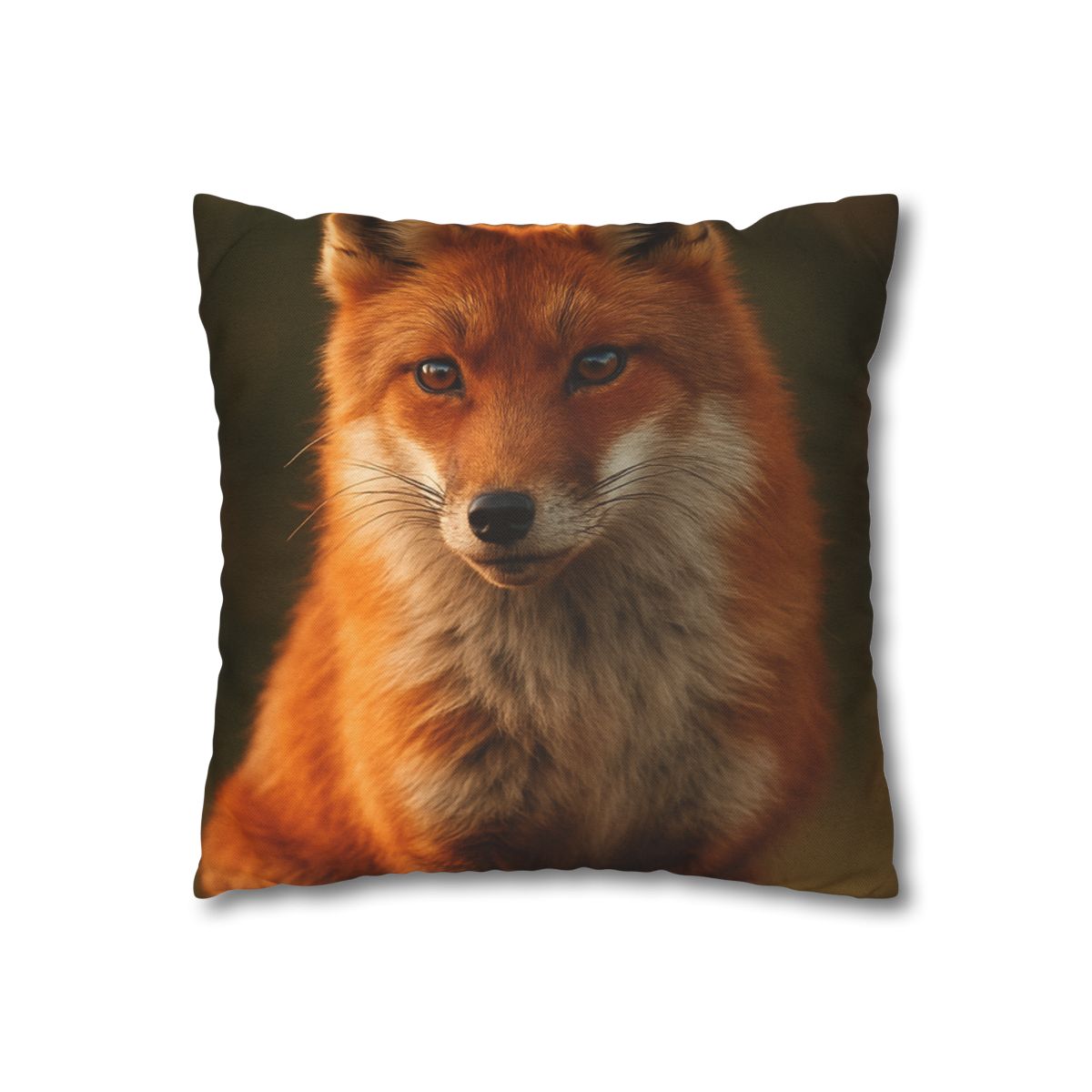 Crimson Whisper Red Fox unique gift pillow cases