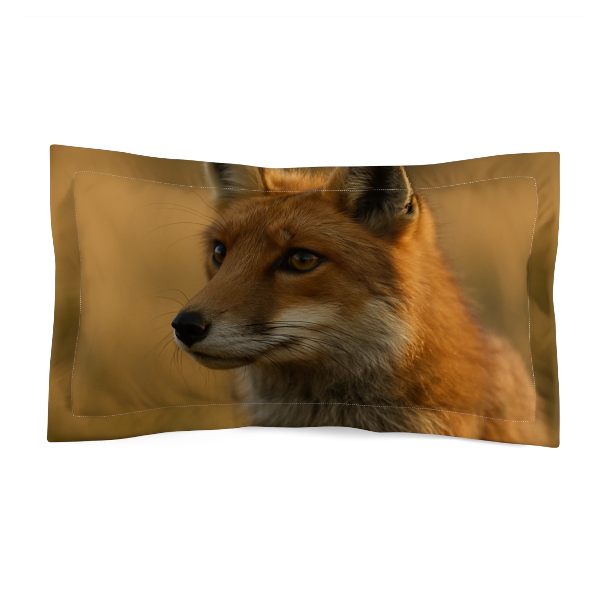 Crimson Whisper Red Fox trendy accent pillows