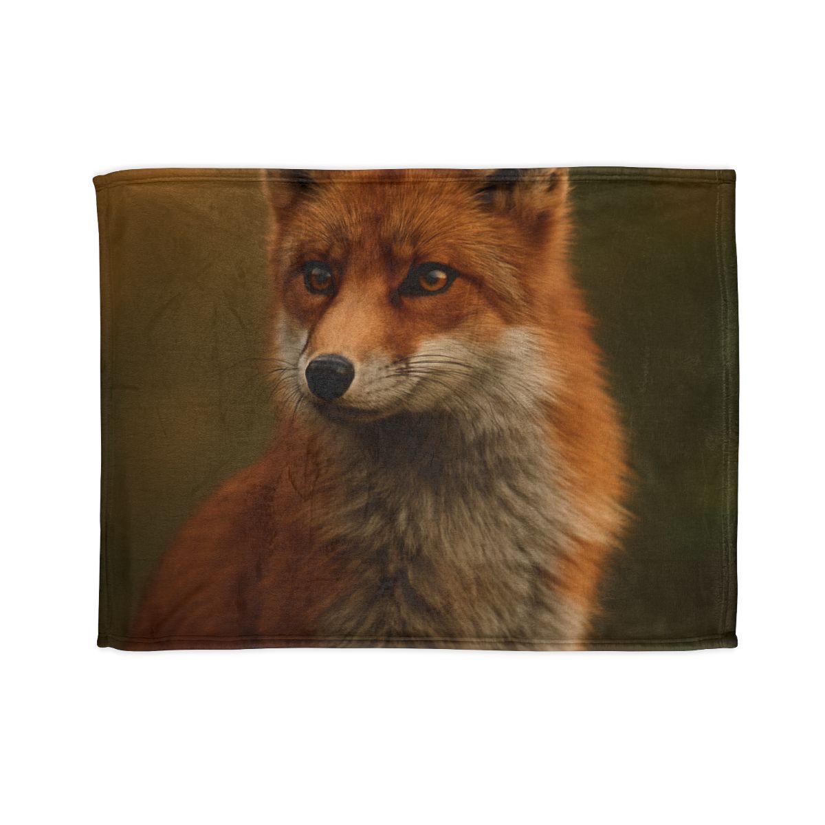 Crimson Whisper Red Fox unique gift blanketscustom blankets