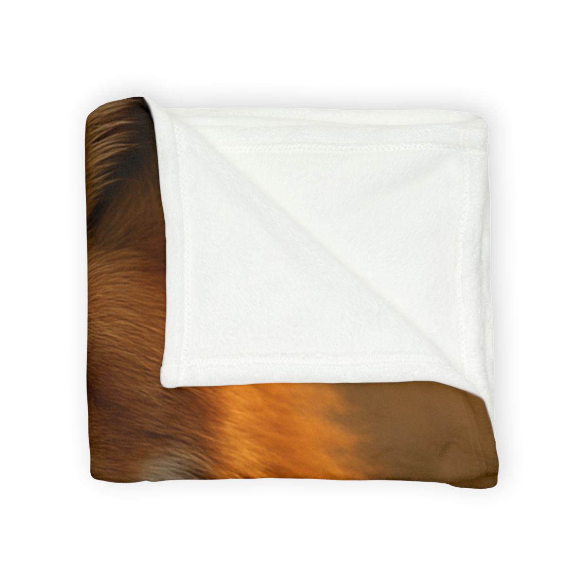 Crimson Whisper Red Fox unique gift blanketscustom blankets