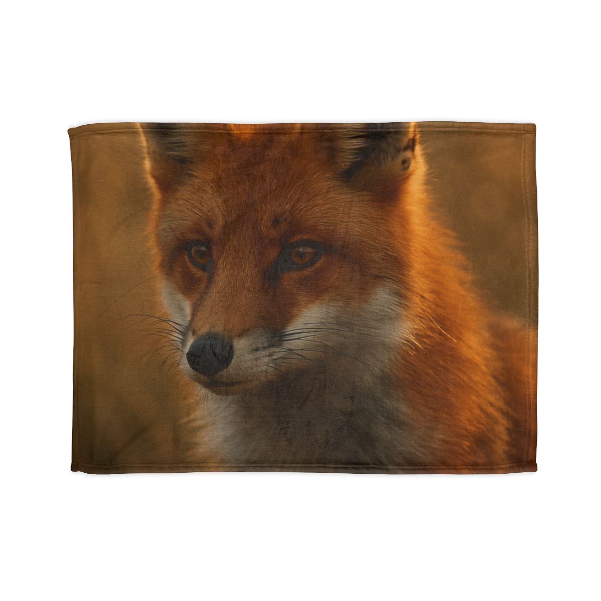 Crimson Whisper Red Fox unique gift blanketscustom blankets