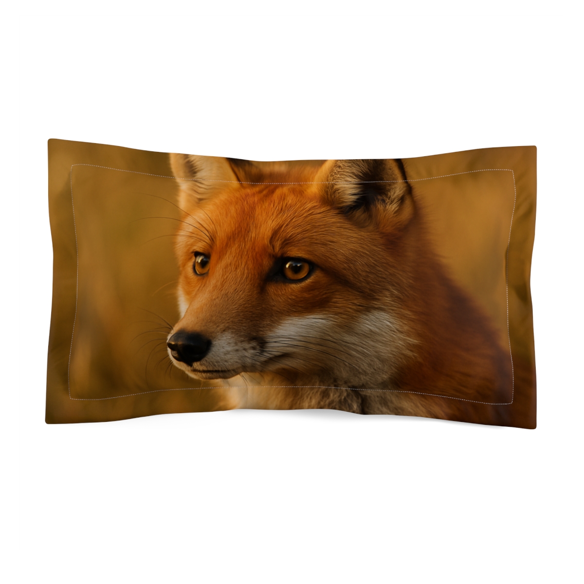 Crimson Whisper Red Fox gift pillows for home