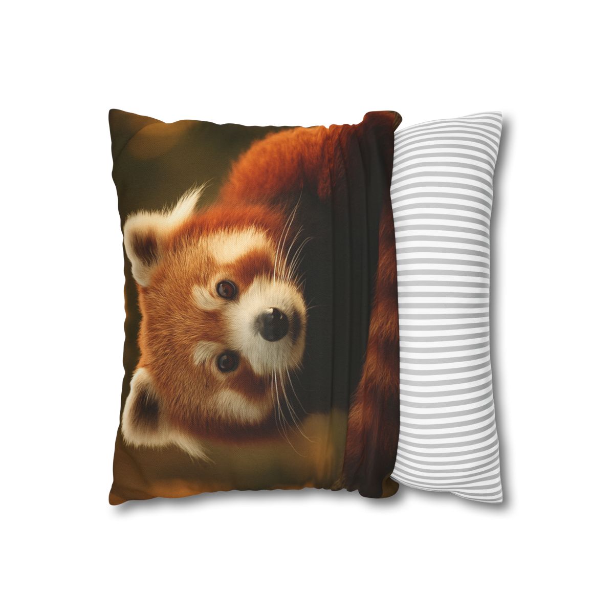 Crimson Whisper Red Panda unique gift pillow cases