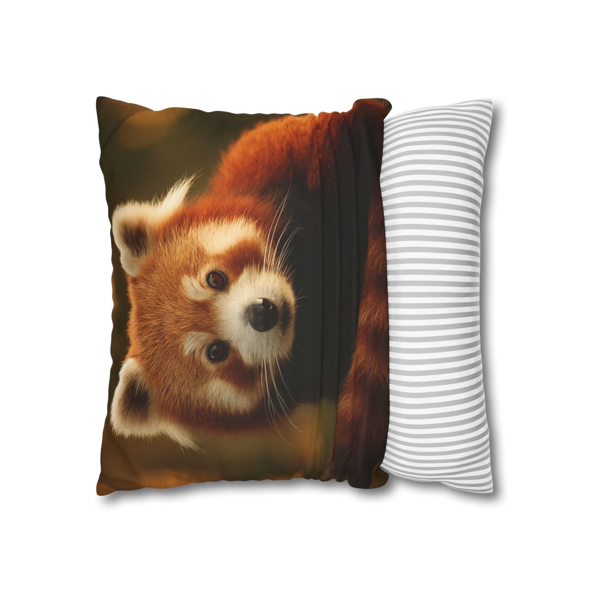Crimson Whisper Red Panda unique gift pillow cases