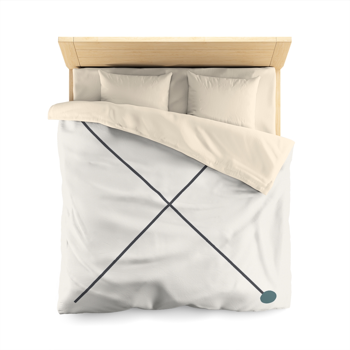 Crossed Vector Starfield soft comforter duvets