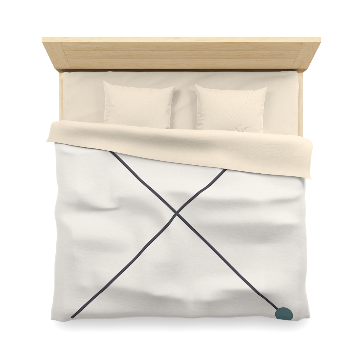 Crossed Vector Starfield soft comforter duvets