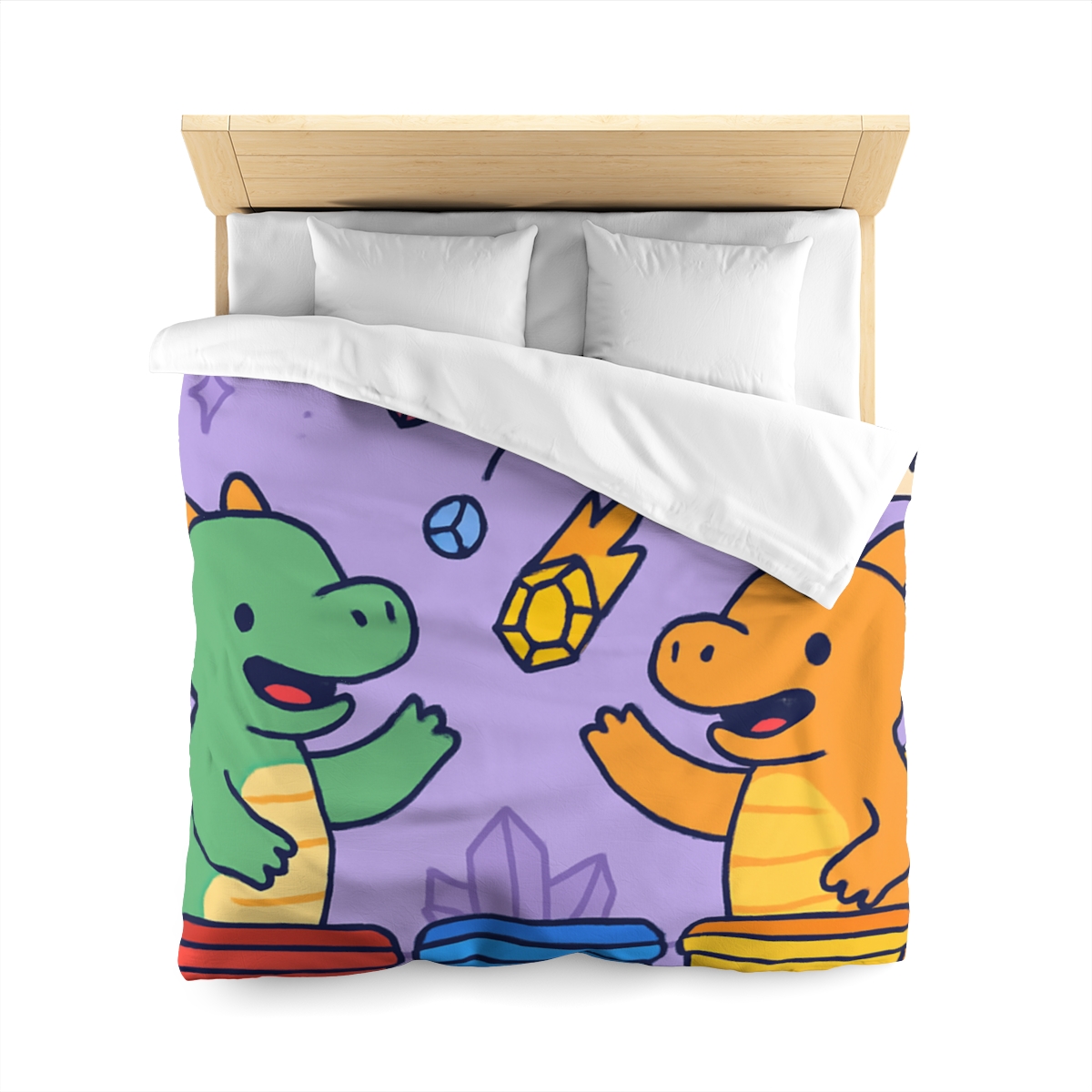 Crystal Cave Dragons Sorting Gem Meteors soft comforter duvets