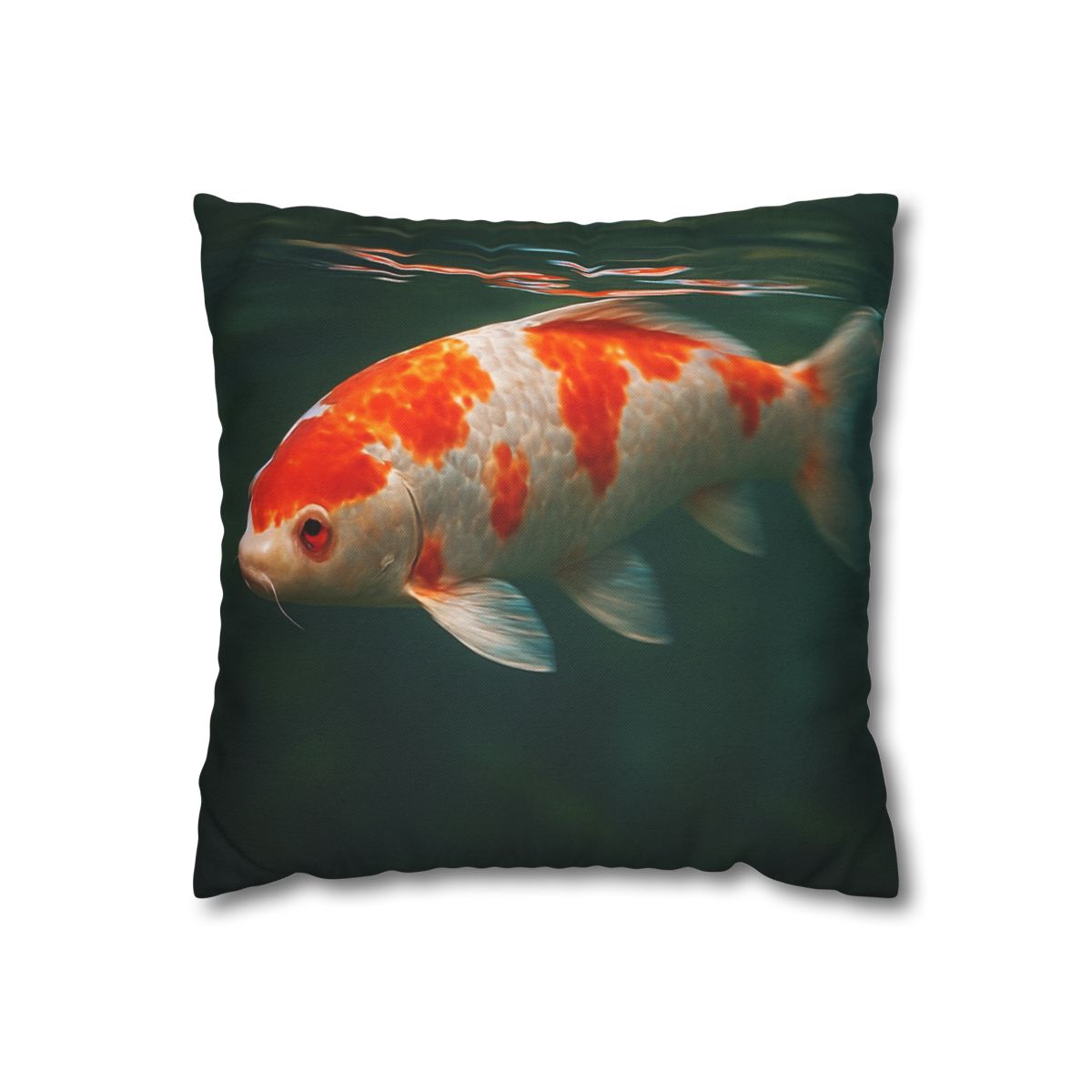 Crystal Current Koi Fish custom pillow cases