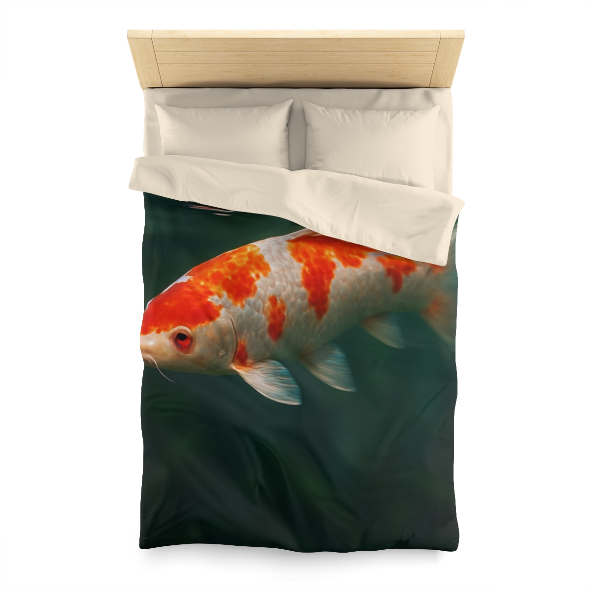 Crystal Current Koi Fish warm winter duvets
