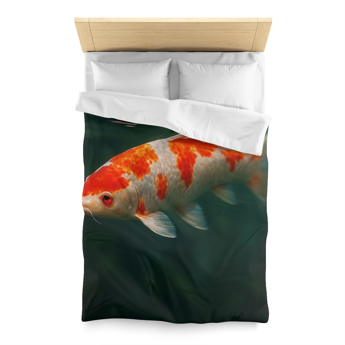 Crystal Current Koi Fish warm winter duvets