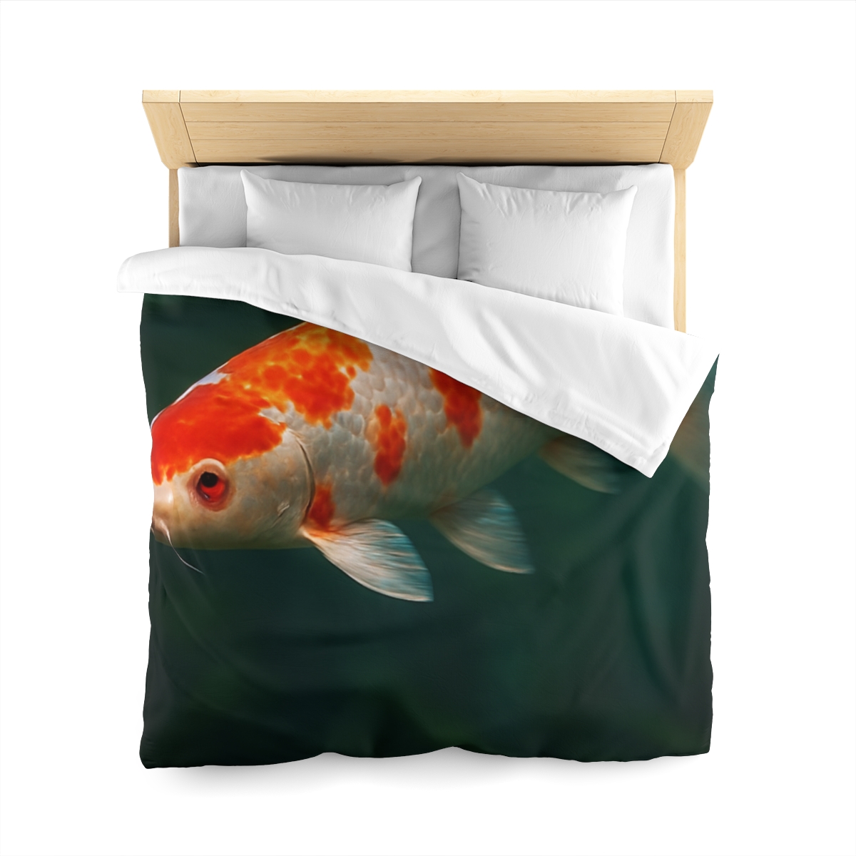Crystal Current Koi Fish warm winter duvets