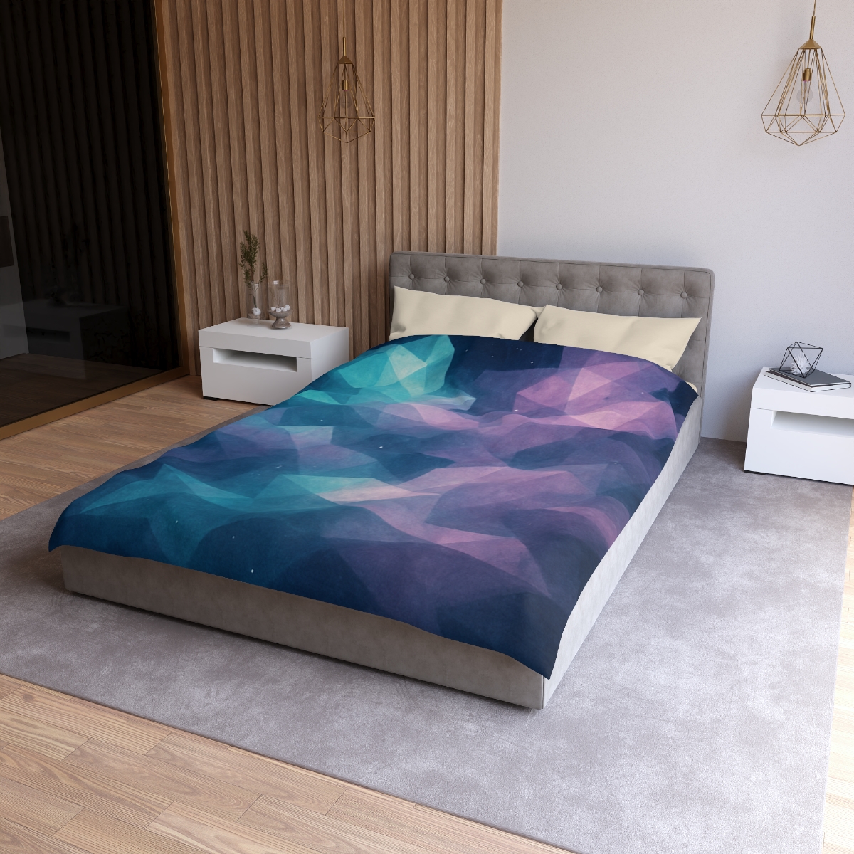Crystal Nebula Tapestry designer printed duvets
