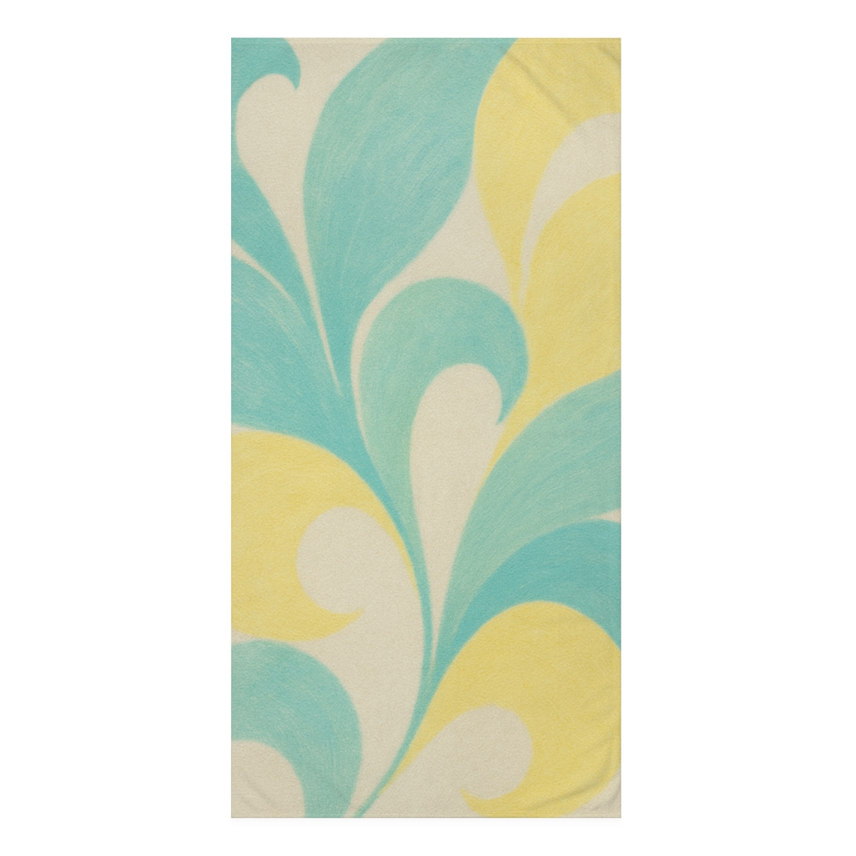 Curled Petal Overlay stylish beach towels