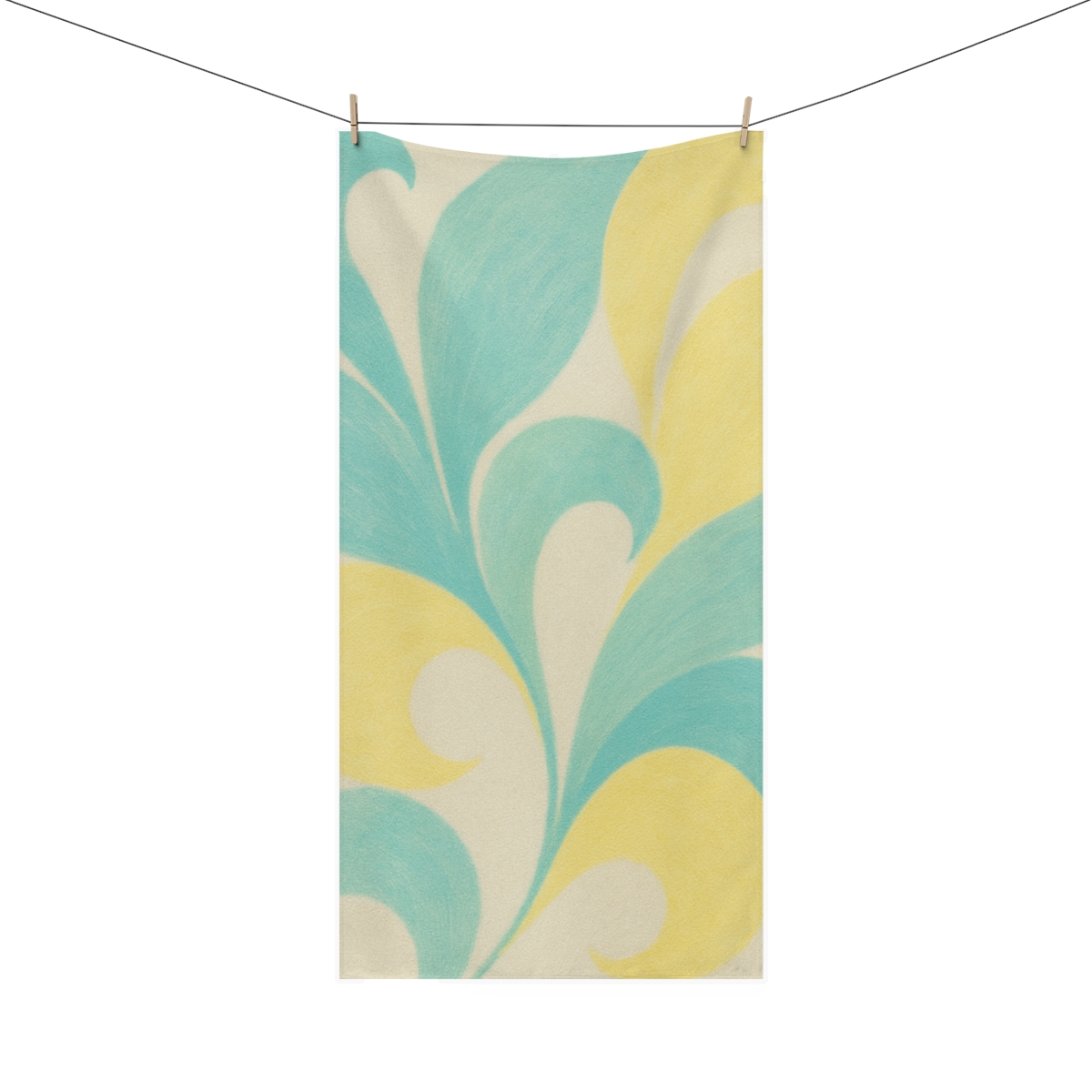 Curled Petal Overlay stylish beach towels