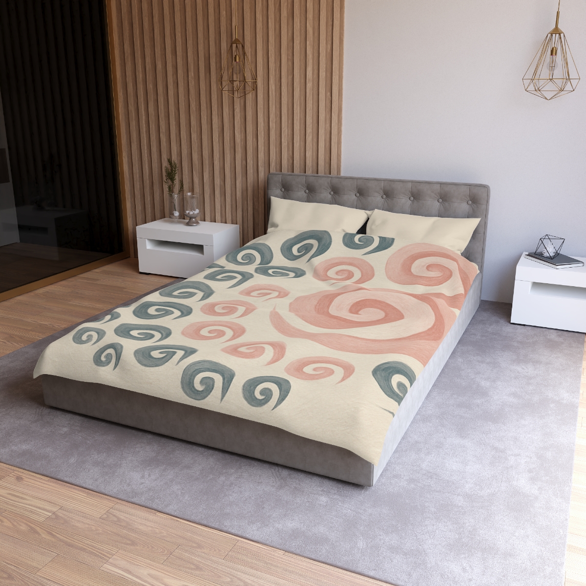 Curling Bud Spiral warm winter duvets