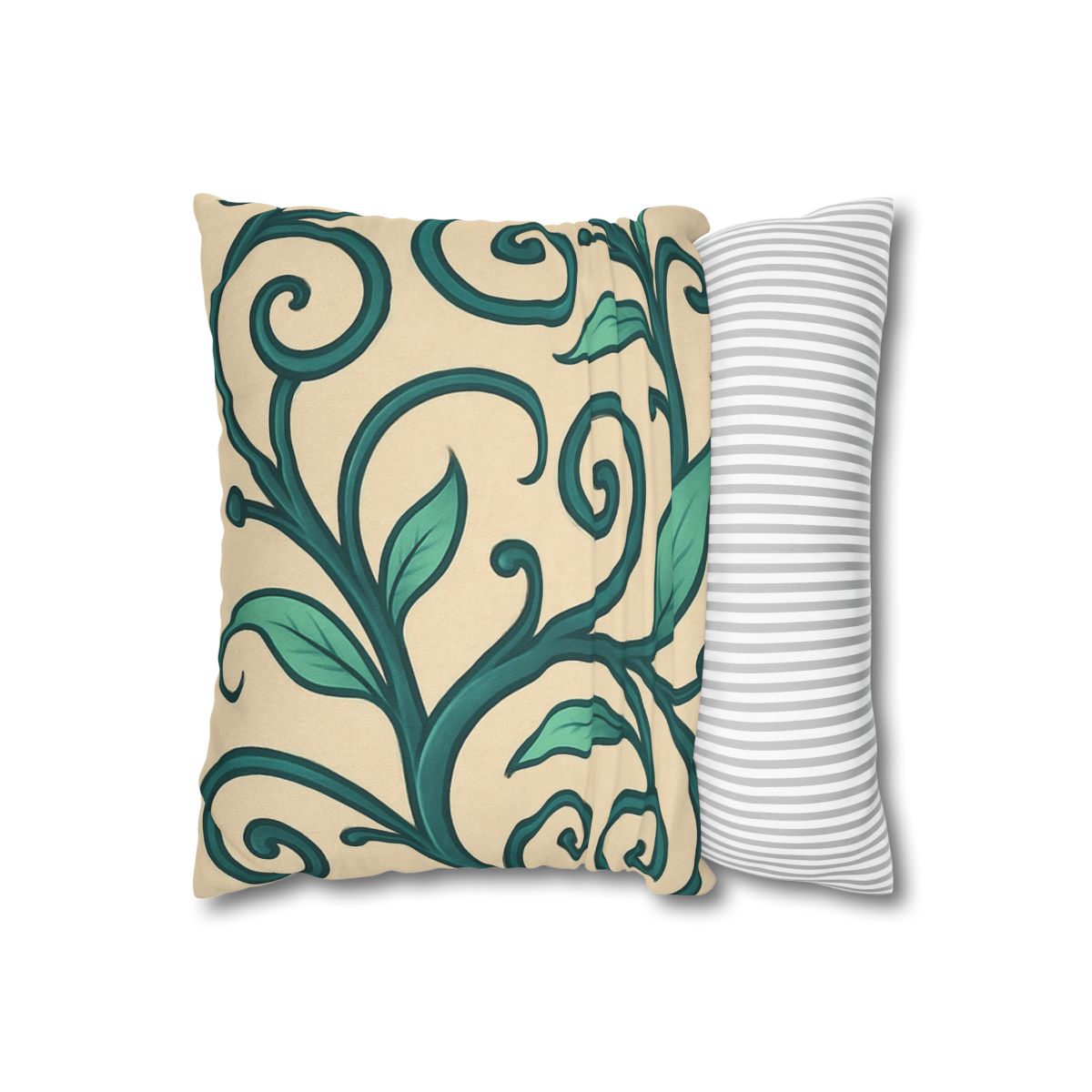 Curling Tendril Frieze custom pillow cases