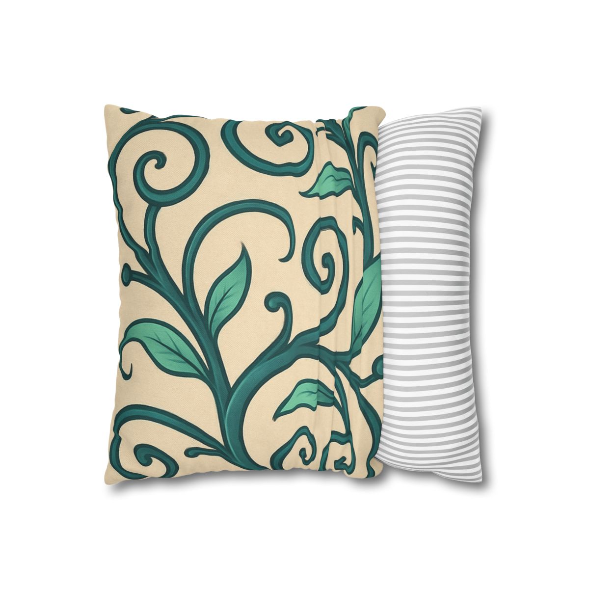 Curling Tendril Frieze custom pillow cases