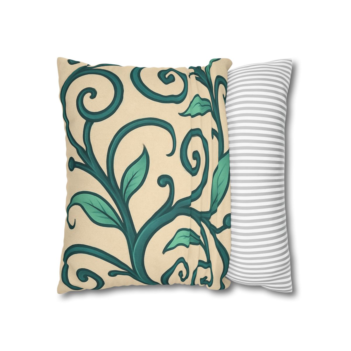 Curling Tendril Frieze custom pillow cases