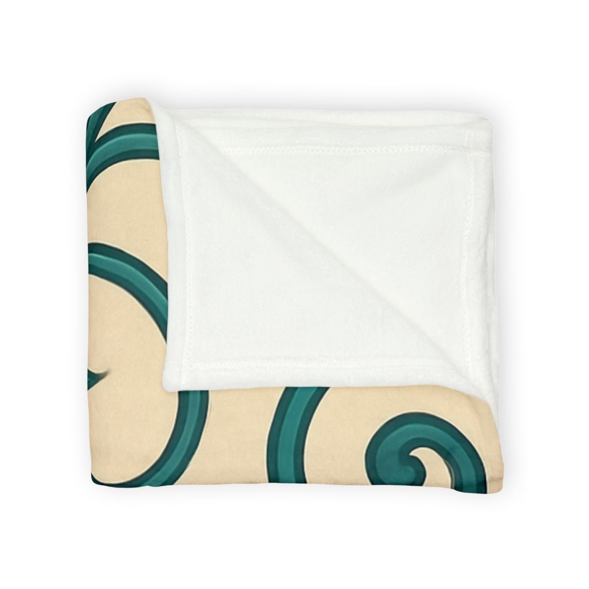 Curling Tendril Frieze trendy patterned blankets