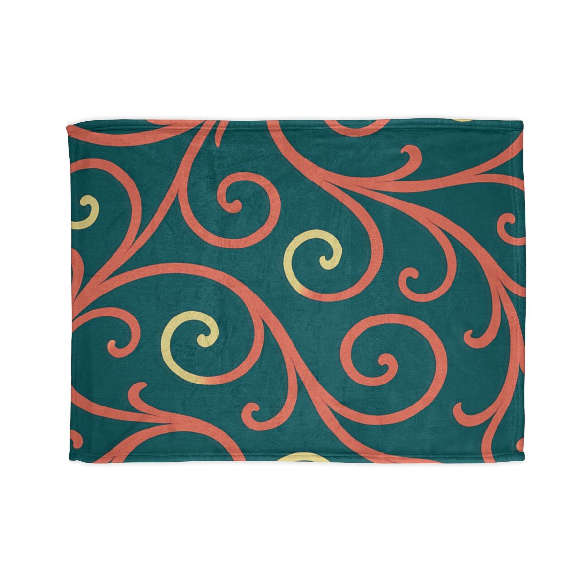 Curling Tendril Wave unique gift blanketscustom blankets