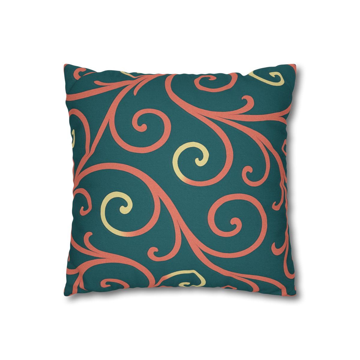 Curling Tendril Wave personalized pillow covers