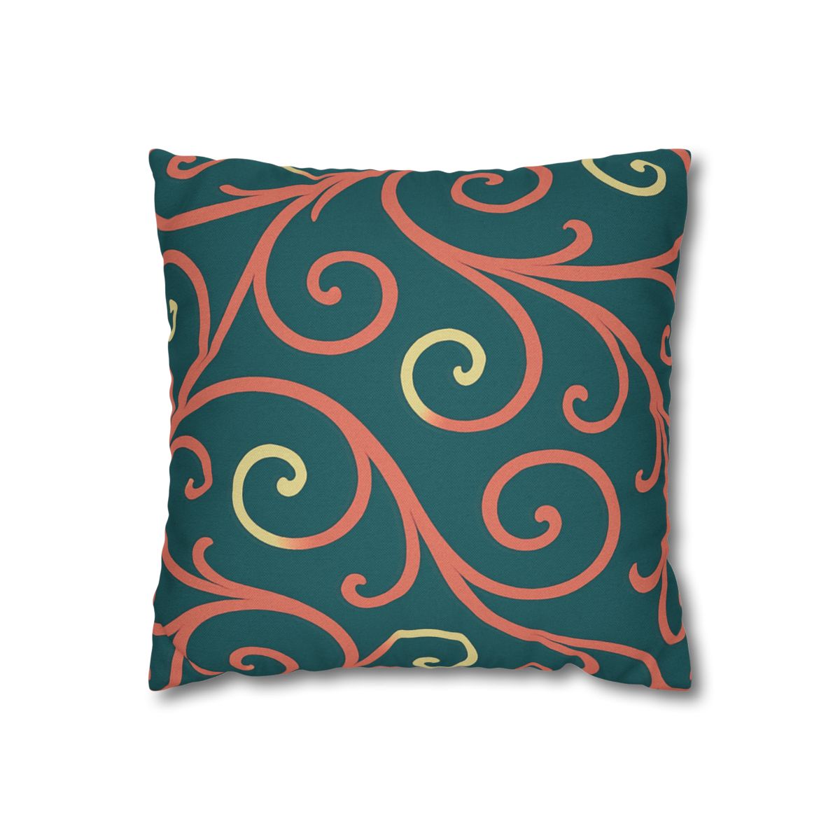Curling Tendril Wave personalized pillow covers