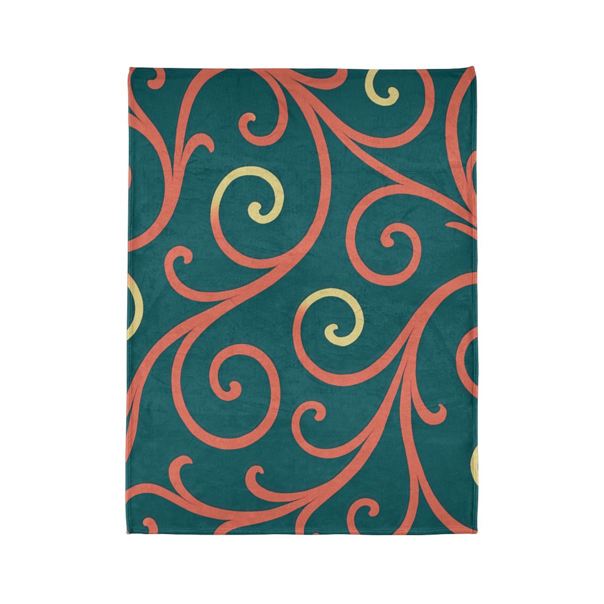 Curling Tendril Wave unique gift blanketscustom blankets