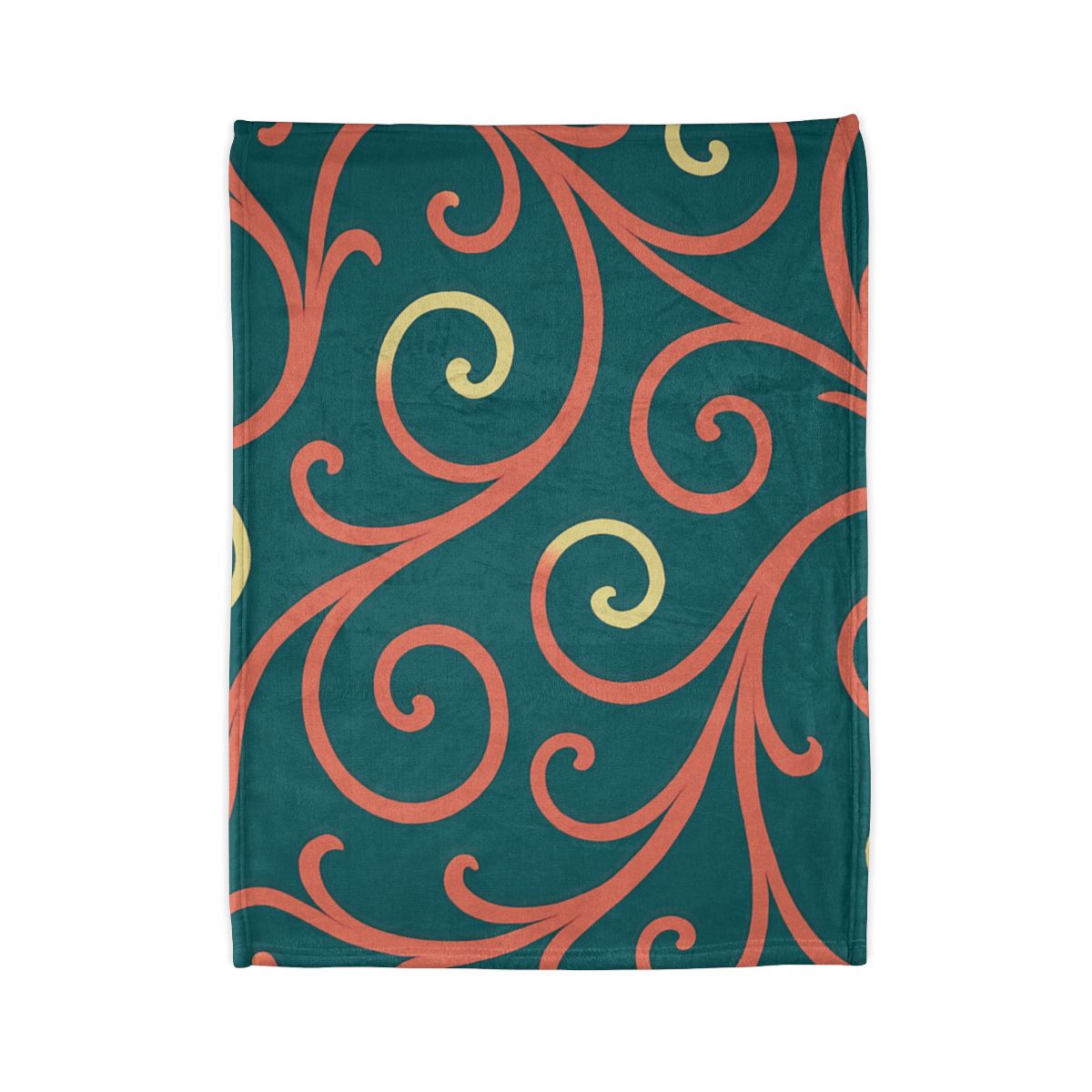 Curling Tendril Wave unique gift blanketscustom blankets