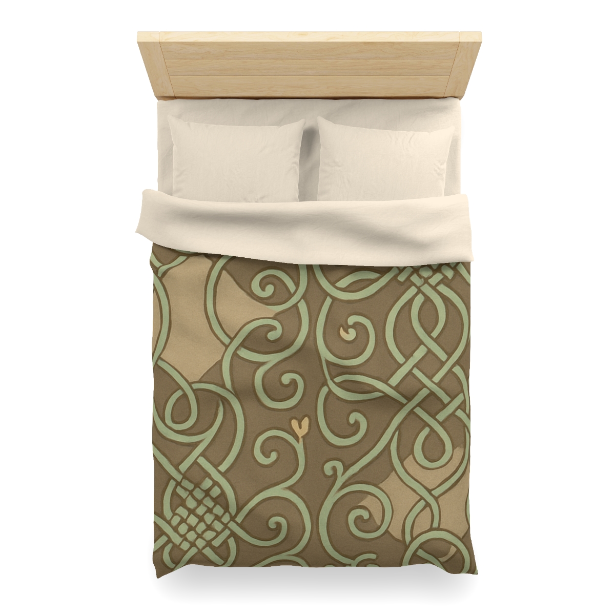 Vine Lattice Mosaic designer printed duvets