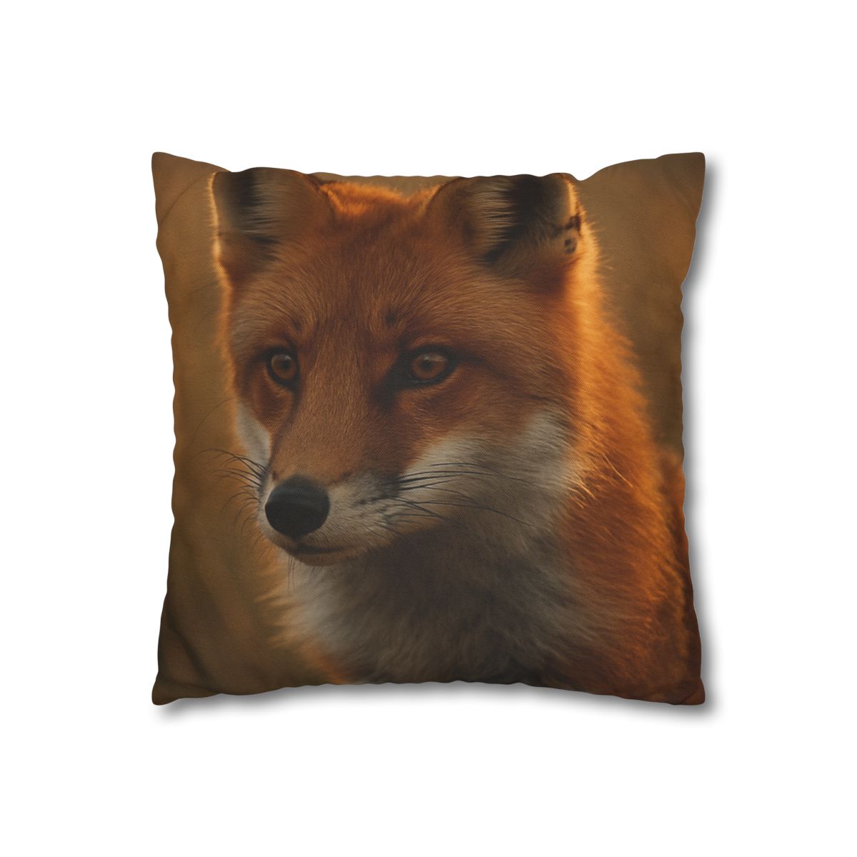 Crimson Whisper Red Fox soft cotton pillow cases