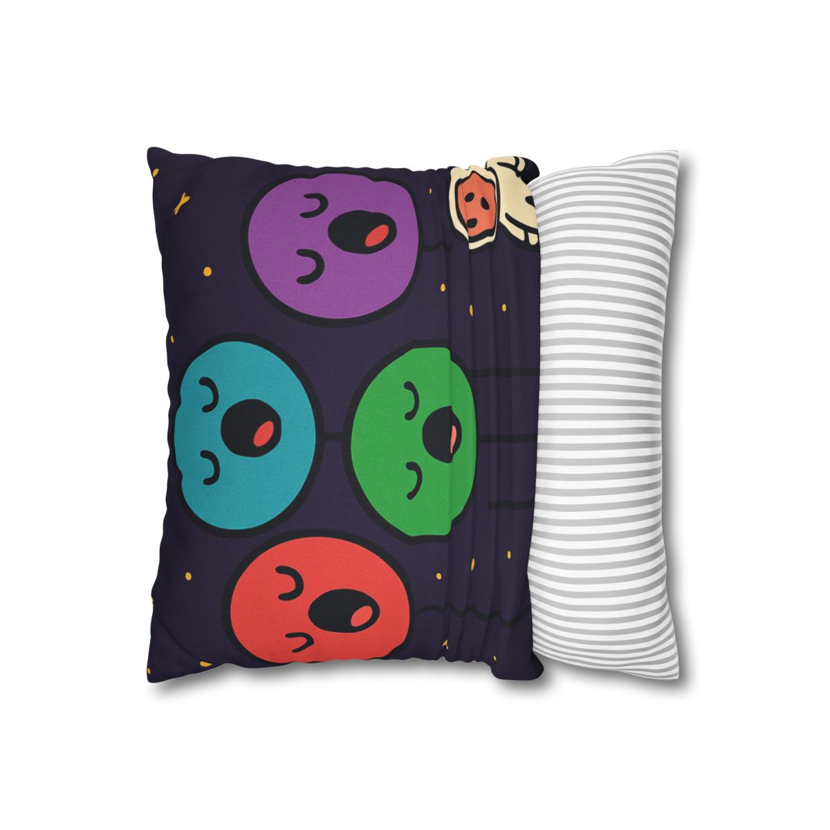 Galaxy Garden Of Singing Planets designer print pillow cases