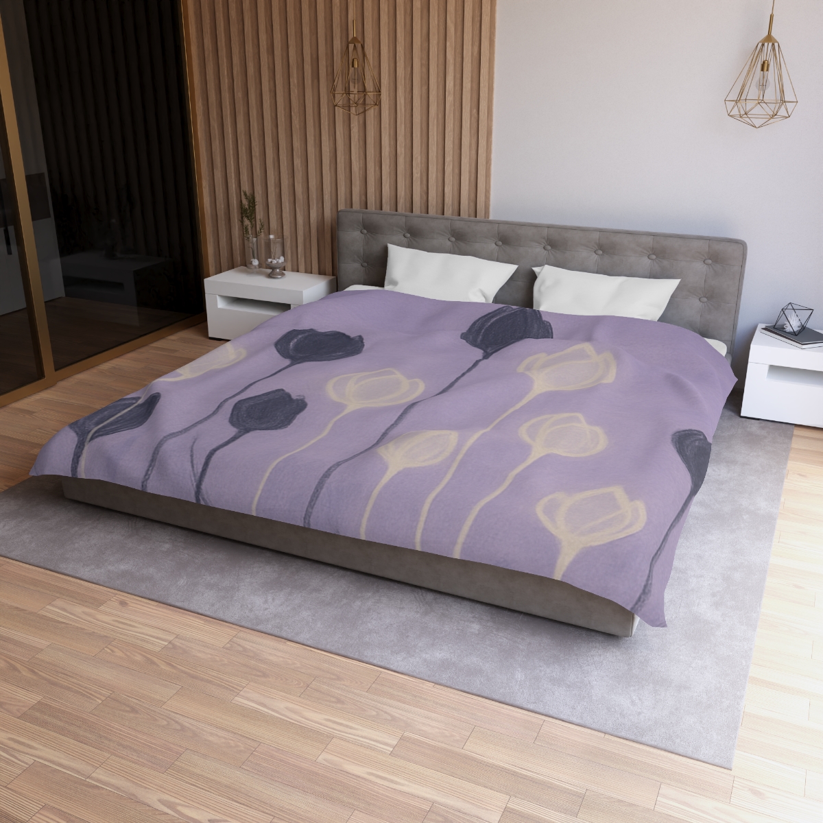 Bud Horizon Silhouette custom duvets