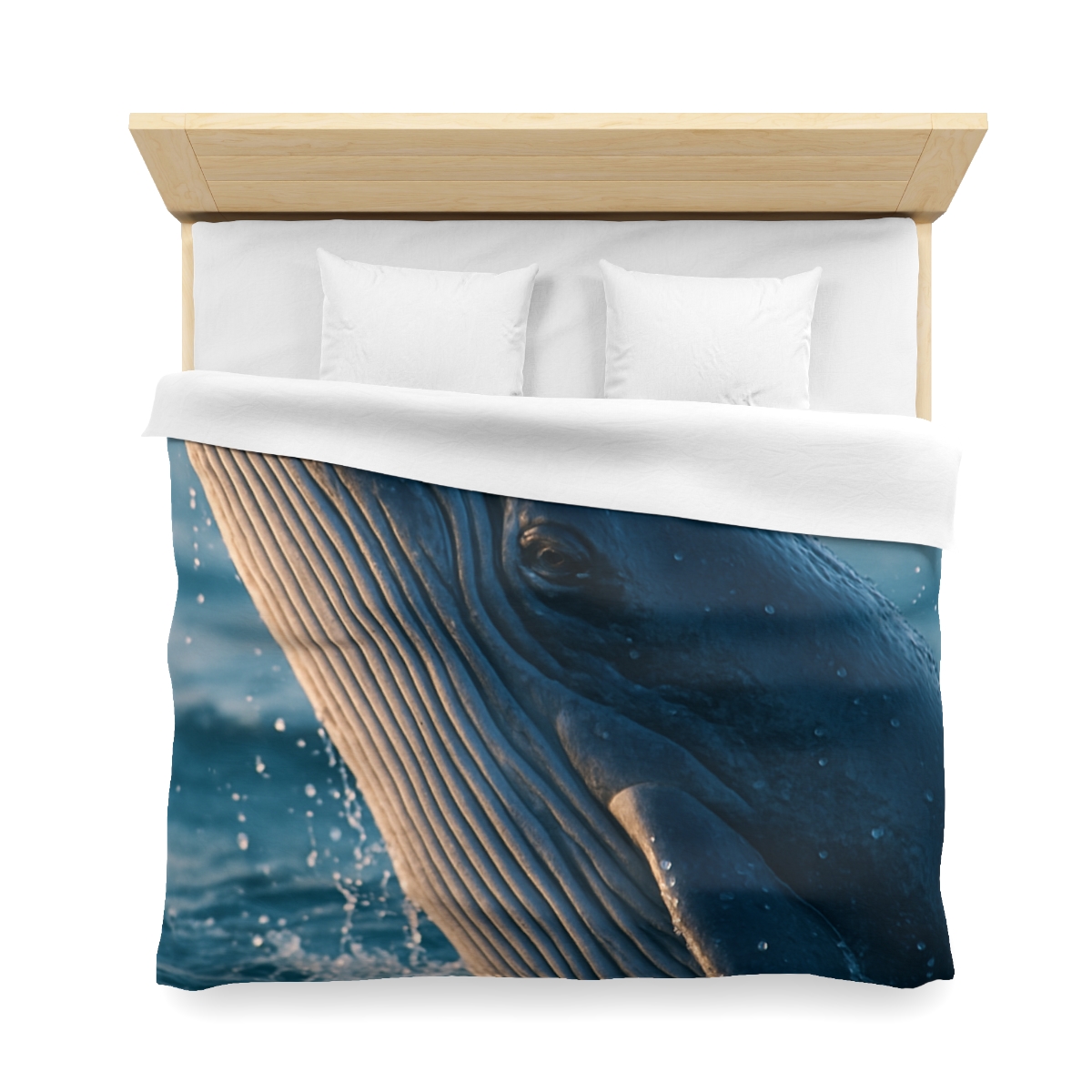 Ocean Song Blue Whale soft comforter duvets