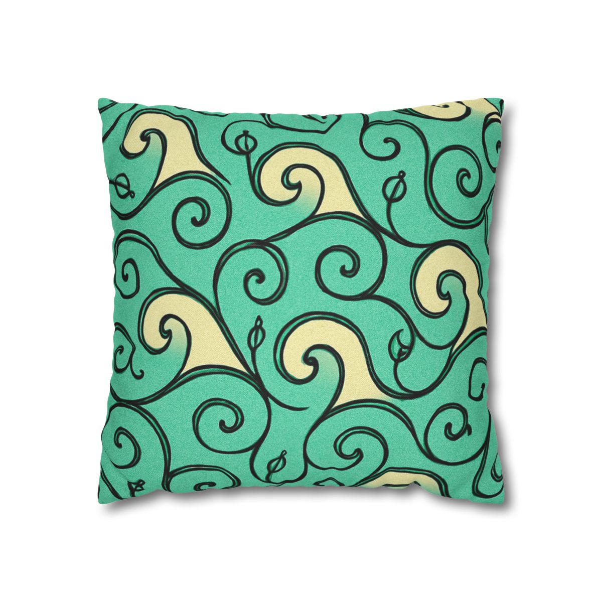 Vine Curl Wave Matrix comfortable bedding pillow covers