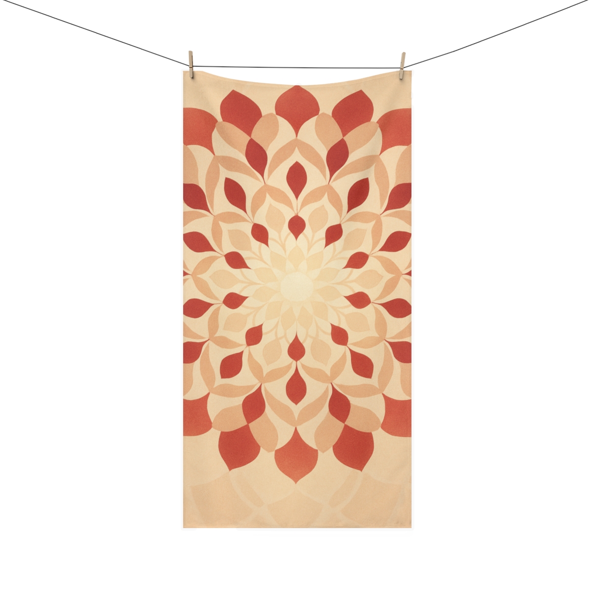 Petal Halo Lattice comfortable face towels