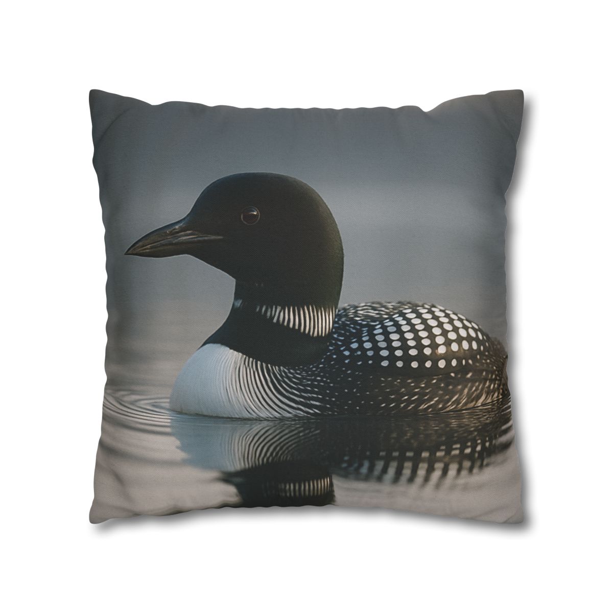 Mirror Calm Common Loon trendy patterned pillow cases
